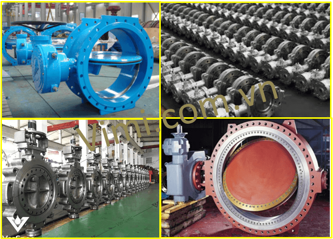 Van bướm lệch tâm là gì Thực tế chế tạo và kho van bướm lệch tâm ba