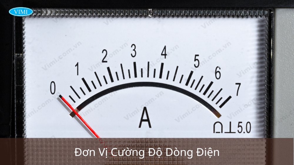 đơn vị cường độ dòng điện