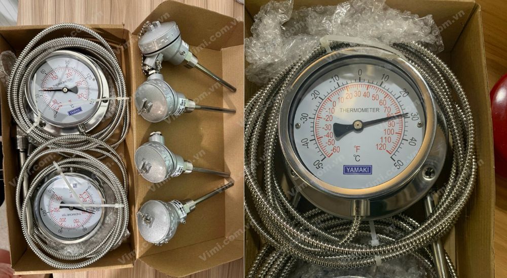 Đồng hồ nhiệt độ Yamaki xuất xứ Đài Loan