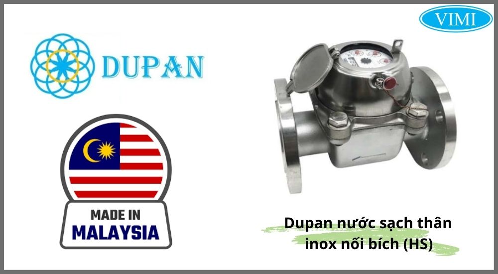 Thương hiệu đồng hồ nước Dupan