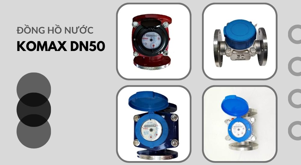 2. Tìm hiểu về đồng hồ nước Komax