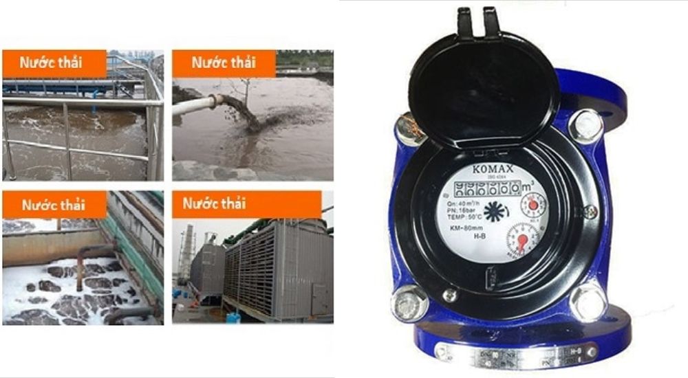 3. Ứng dụng Komax nước thải