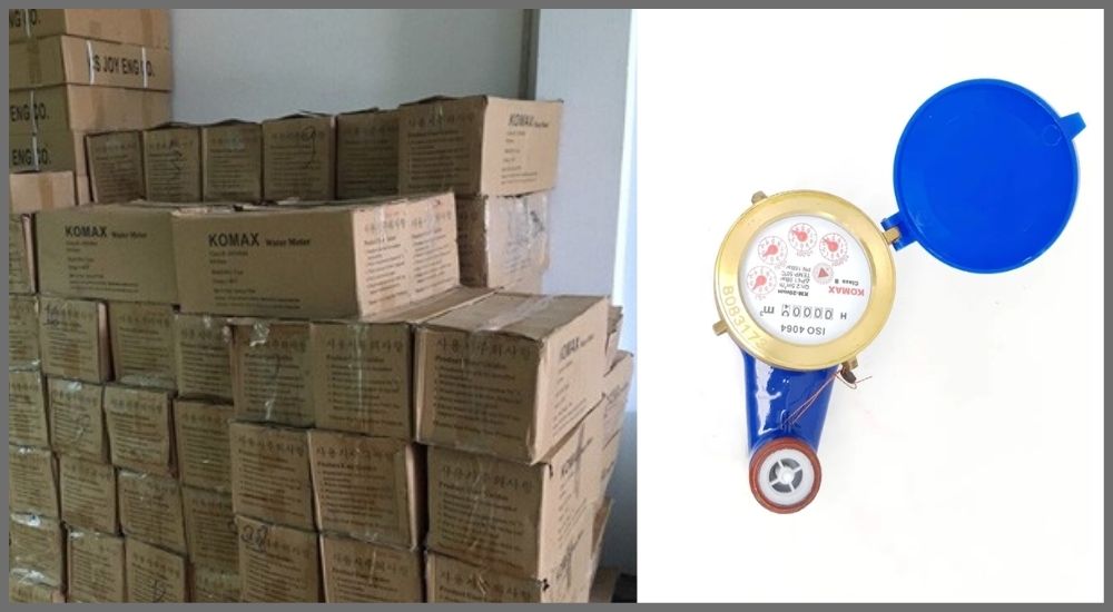 Komax nối ren lắp đứng 5. Vimi cung cấp đồng hồ nước giá rẻ, chính hãng