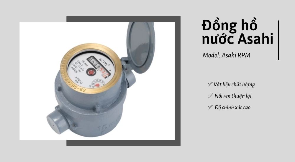 1. Đặc điểm nổi bật của Asahi RPM nối ren cấp C