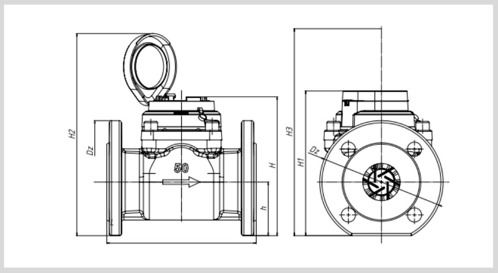 Sanwa Woltman nối bích 1. Thông số kĩ thuật