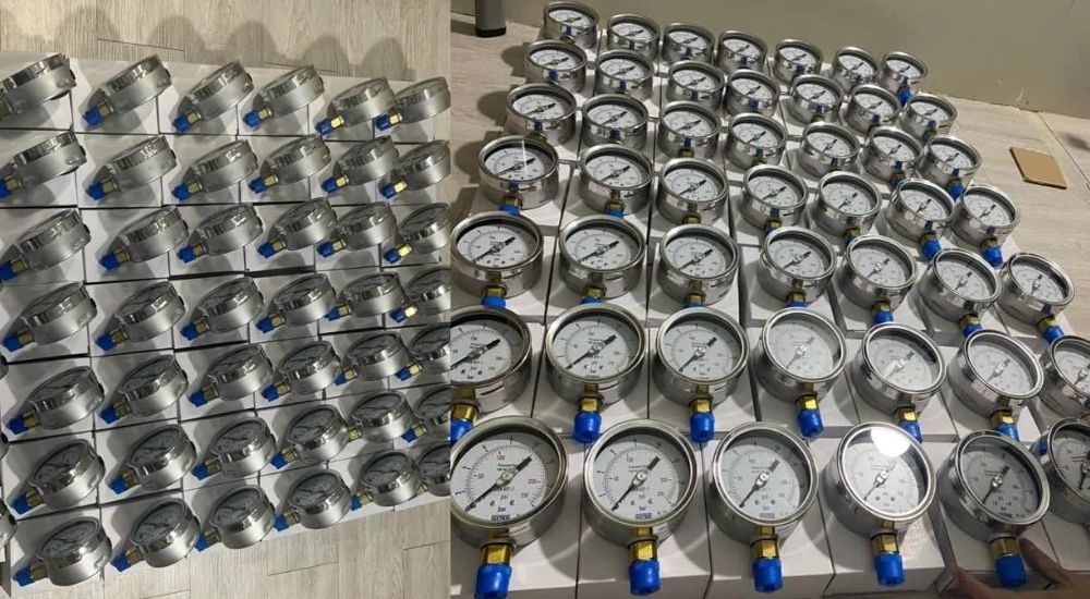 6.2 Đồng hồ áp suất Unijin đa dạng dải đo