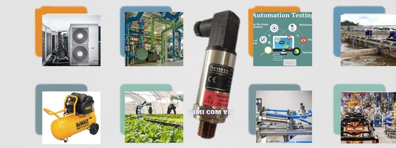 Ứng dụng cảm biến áp suất SENSYS