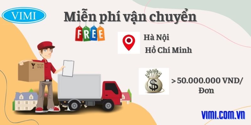 Miễn phí vận chuyển
