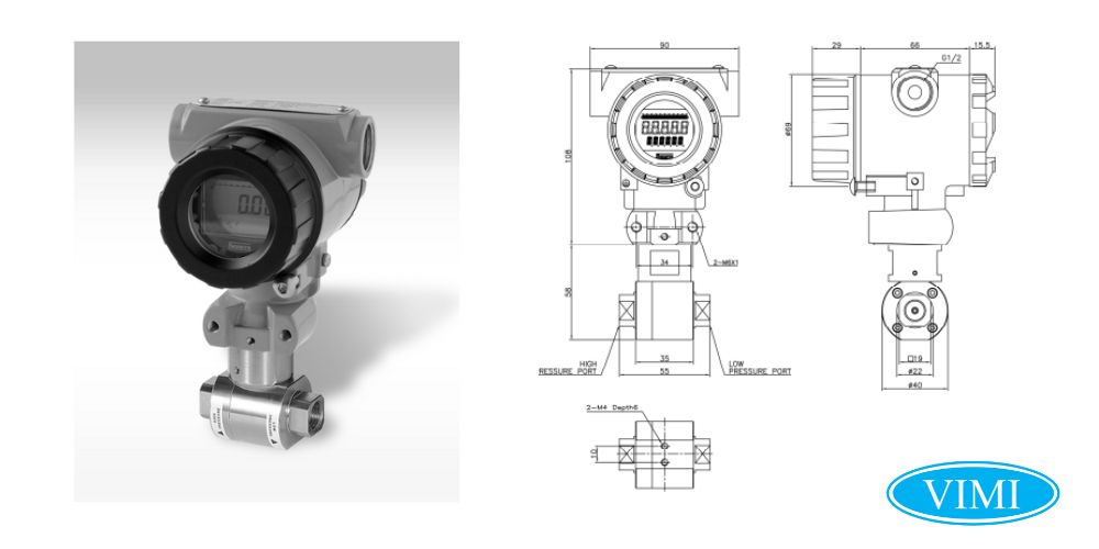 Đồng hồ cảm biến chênh áp Sensys SIG ( DL)| Chính hãng #1 Cấu tạo cảm biển chênh áp sensys