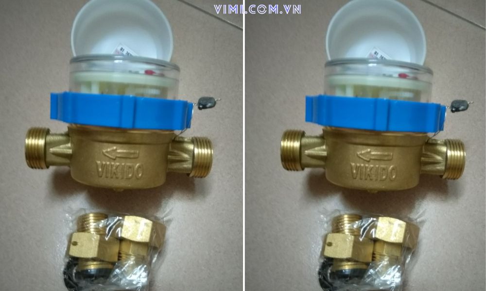 Đồng hồ nước Vikido DN15 vikido dn15 vimi.com .vn 105 2