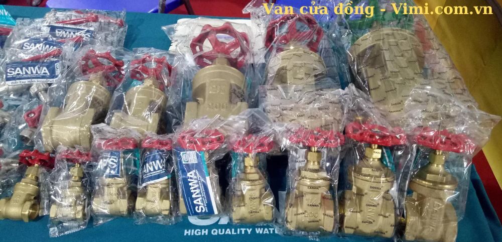 lưu ý khi sử dụng van cổng đồng