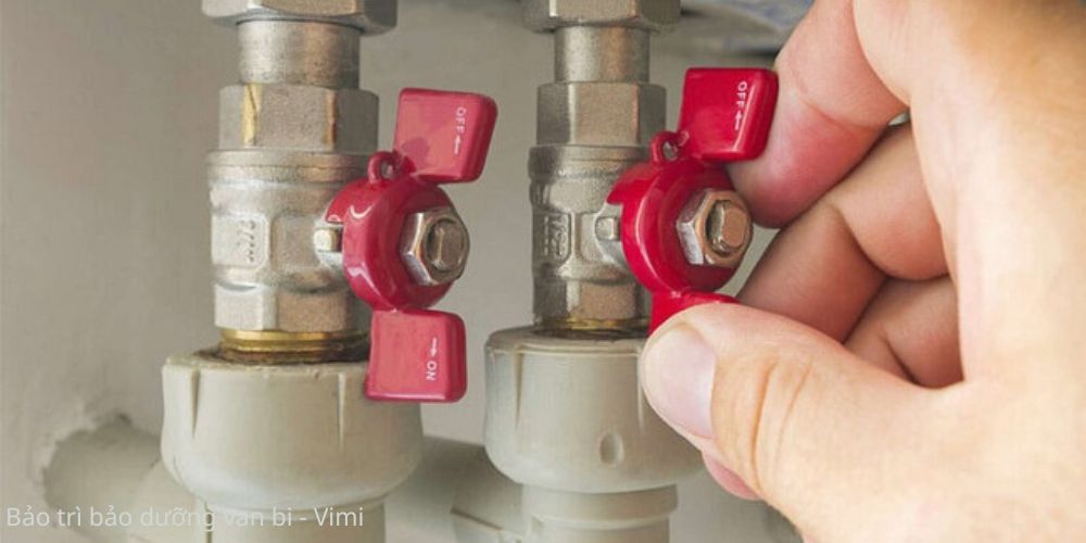 bảo trì bảo dưỡng van bi định kỳ