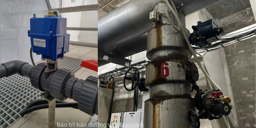 bảo trì bảo dưỡng van bi điện