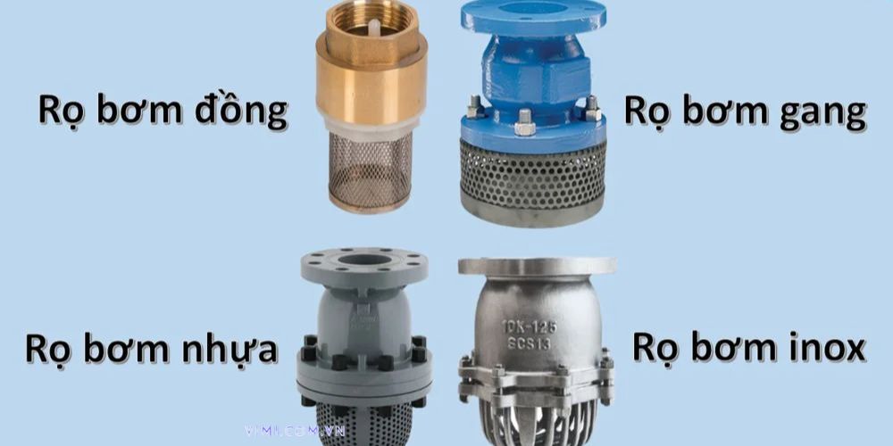 Foot valve là gì - 7 yếu tố cốt lõi foot valve được chế tạo bằng vật liệu gì