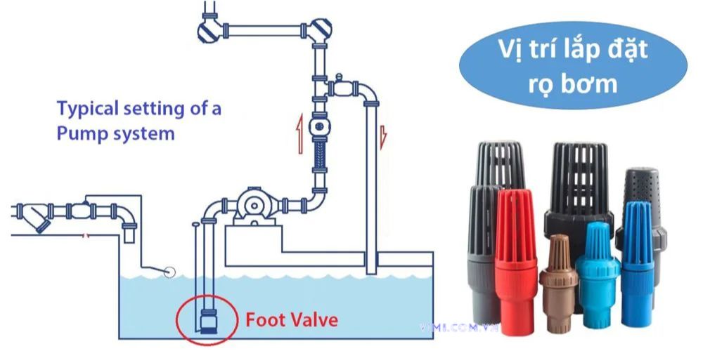 Foot valve là gì - 7 yếu tố cốt lõi lưu ý khi lựa chọn foot valve