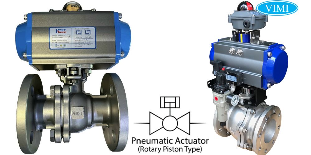 ký hiệu van bi khí nén