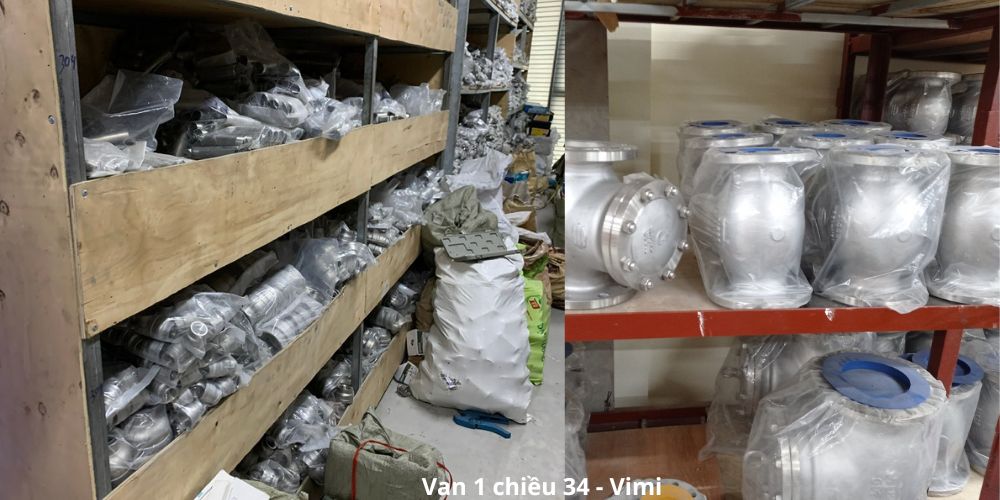 Van 1 chiều 34 - Chủng loại chính kho van 1 chiều 34
