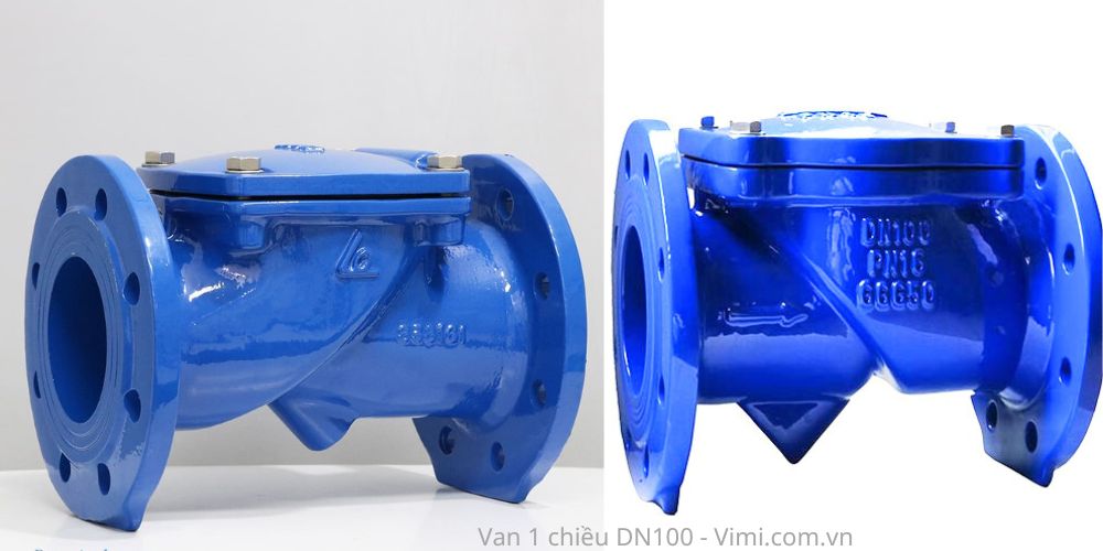 Van 1 chiều DN100 là gì vật liệu chế tạo van 1 chiều dn100