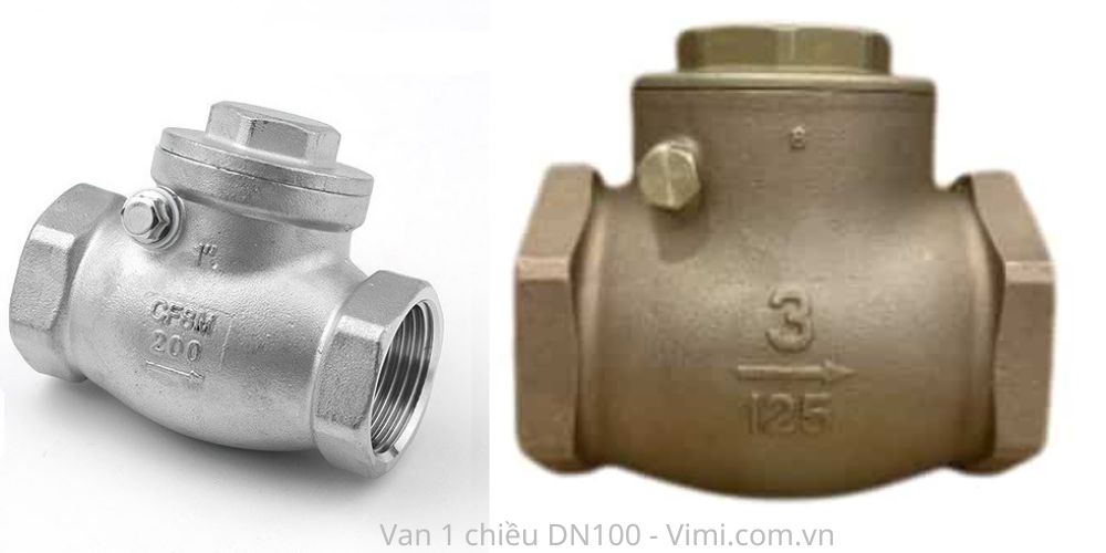 Van 1 chiều DN100 là gì van 1 chiều dn100 nối ren