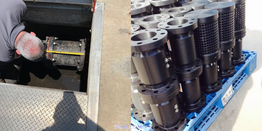 Tìn hiểu van 1 chiều HDPE là gì ứng dụng van 1 chiều hdpe