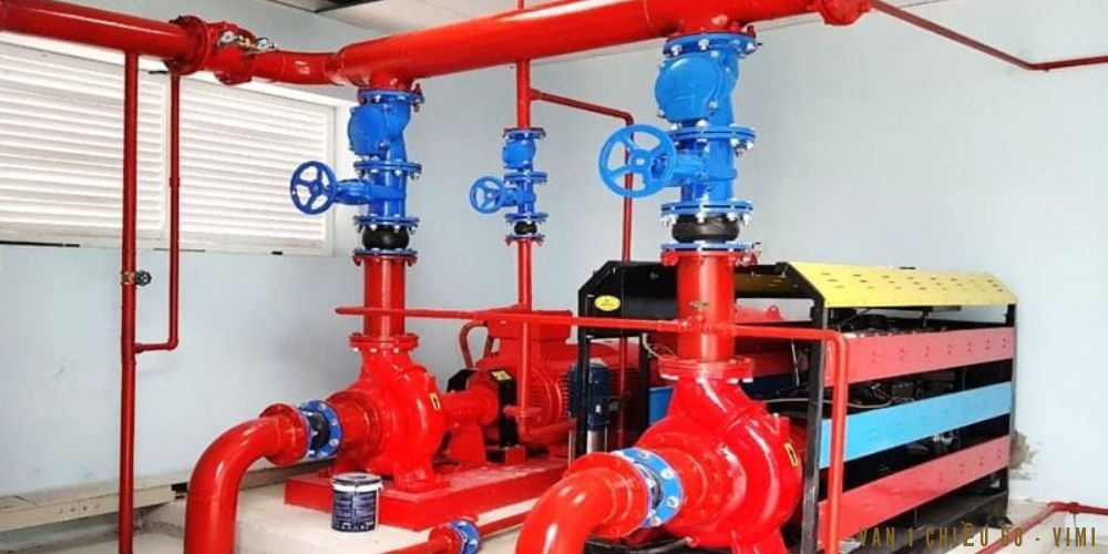 ứng dụng van 1 chiều phi 60