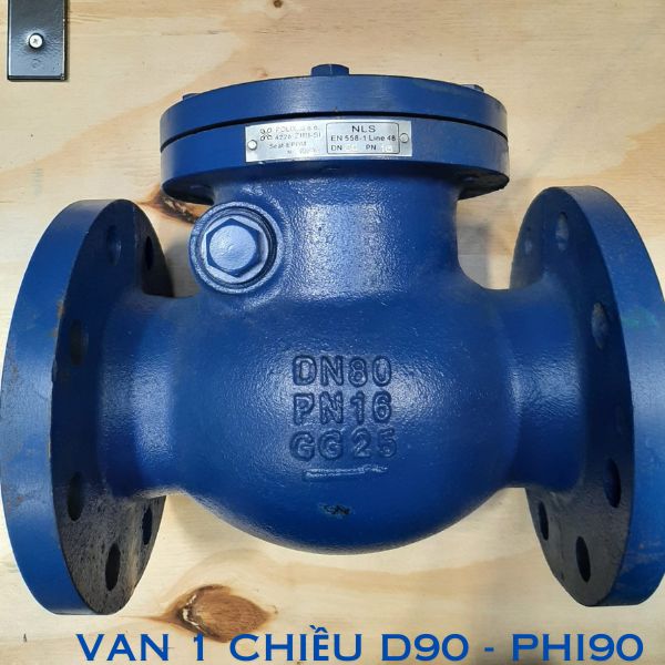 Van 1 chiều phi 90