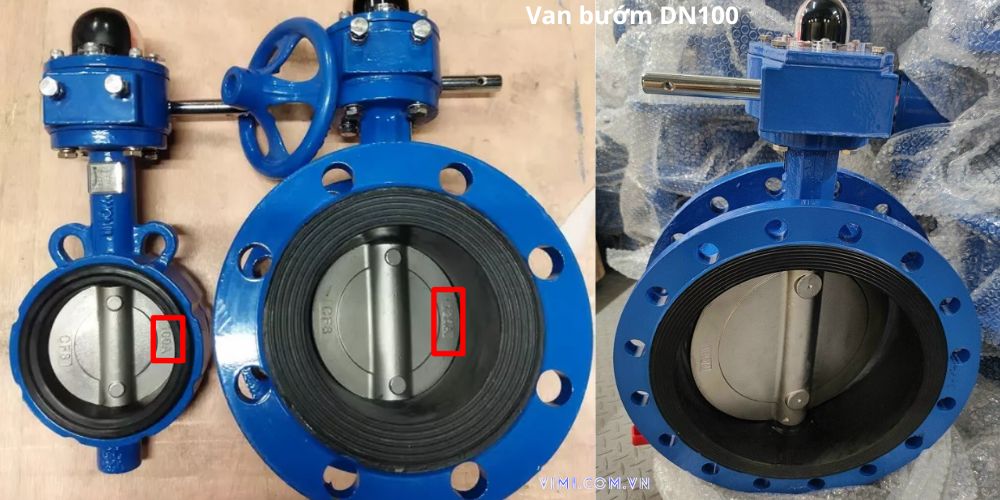 Khám phá van bướm DN100 là gì van bướm dn100 tay quay