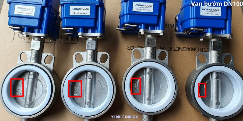 Khám phá van bướm DN100 là gì van bướm dn100 điều khiển điện