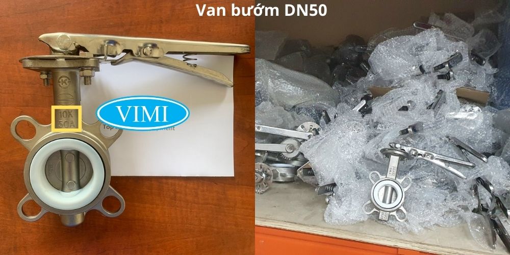 Van bướm DN50 là gì - Chuyên gia chia sẻ vật liệu van bướm dn50