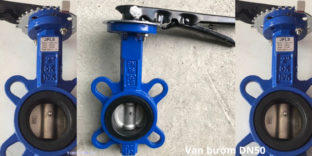 Van bướm DN50 là gì - Chuyên gia chia sẻ van bướm dn50