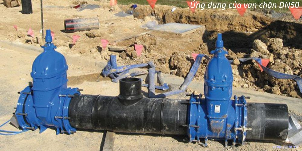 Van chặn DN50 phân loại van chặn dn50 theo vật liệu