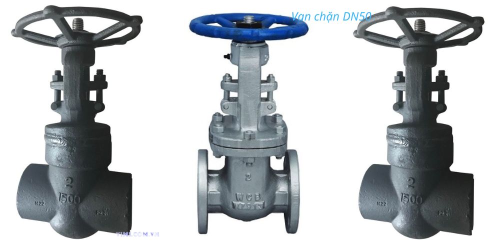 Van chặn DN50 van chặn dn50 thép