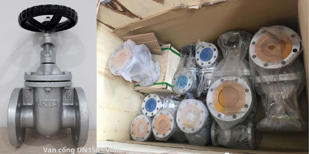 Van cổng DN150 van cong dn150 14