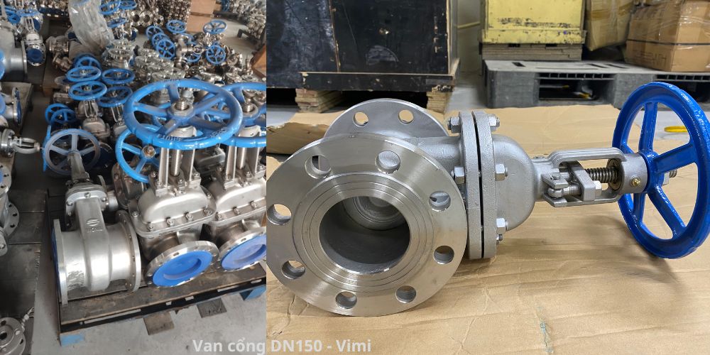 Van cổng DN150 van cong dn150 16