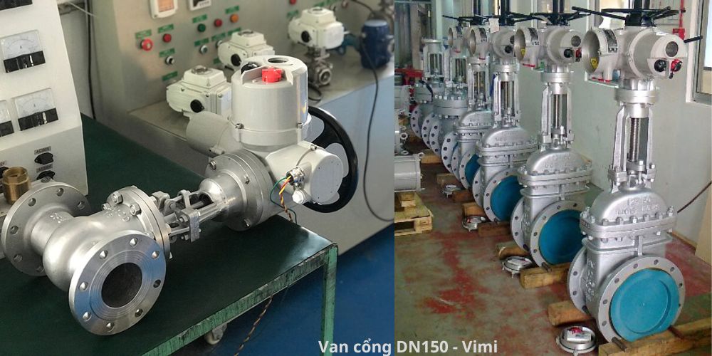Van cổng DN150 van cong dn150 4