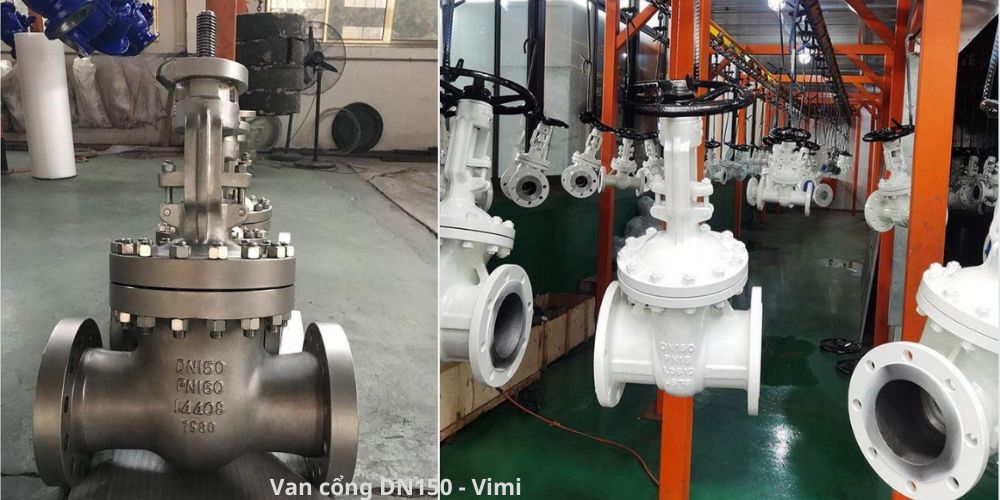 Van cổng DN150 van cong dn150 6