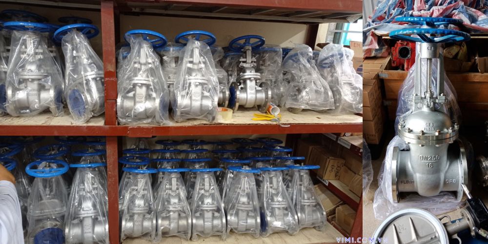 Van cổng DN200 kho van cổng dn200