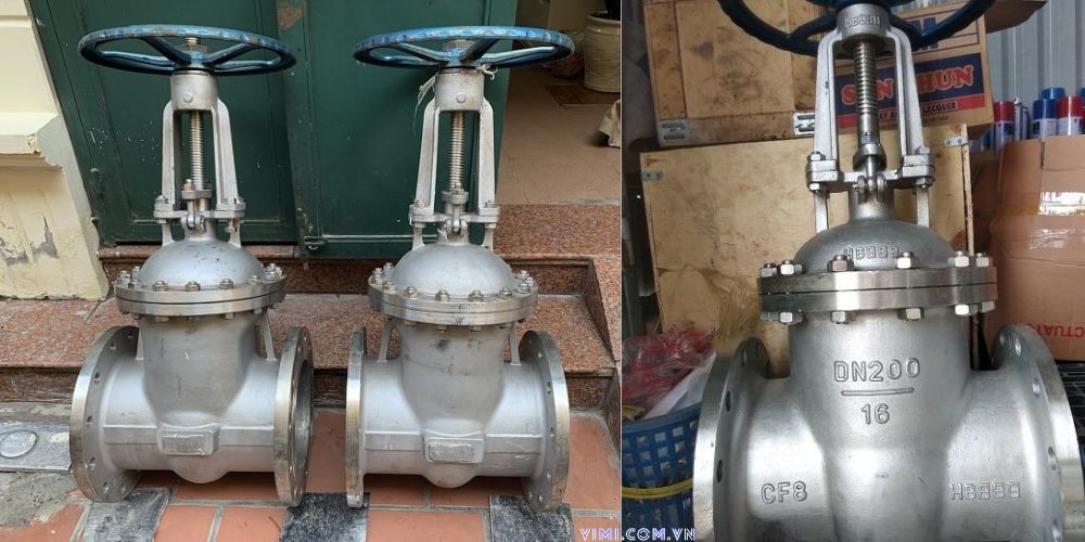 Van cổng DN200 van cổng dn200 ty nổi