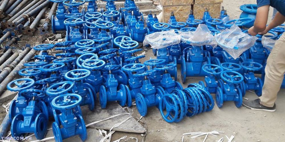 Van cổng DN200 van cổng dn200 thân gang