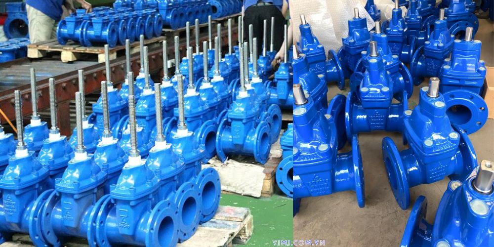 Van cổng DN200 kết nối của van cổng dn200