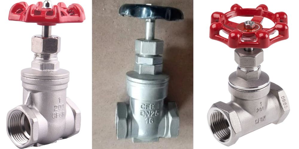 van cổng dn25 thân inox