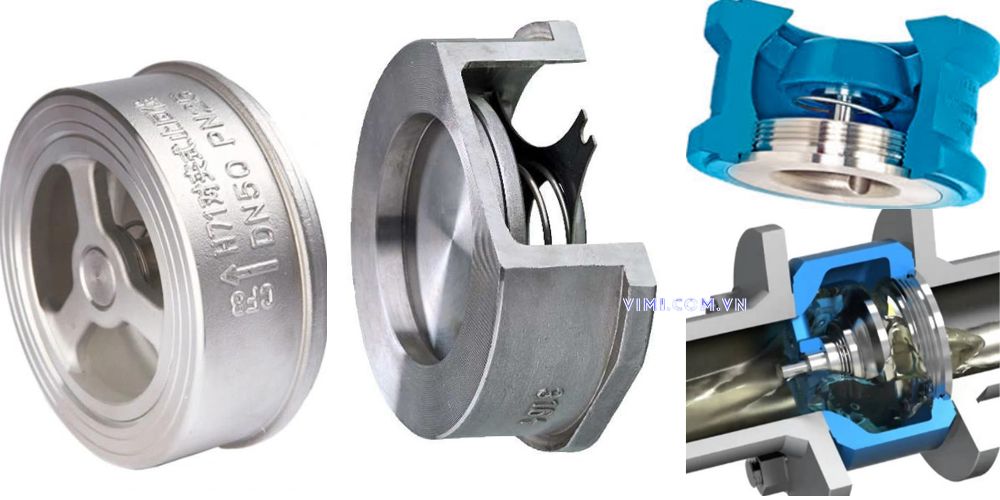 cấu tạo van 1 chiều cối