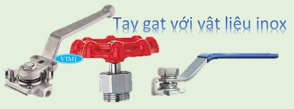 cấu tạo van bi tay gạt bằng inox