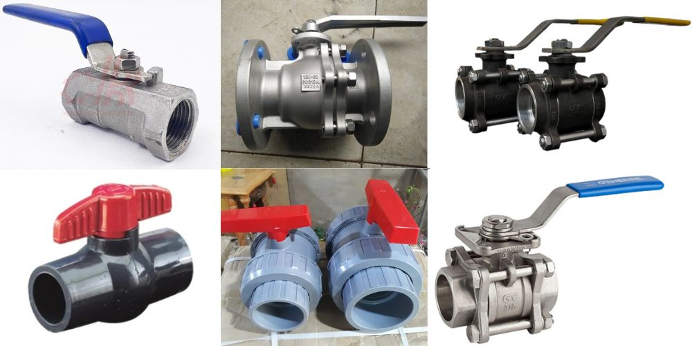 bộ phận kết nối trong cấu tạo van bi