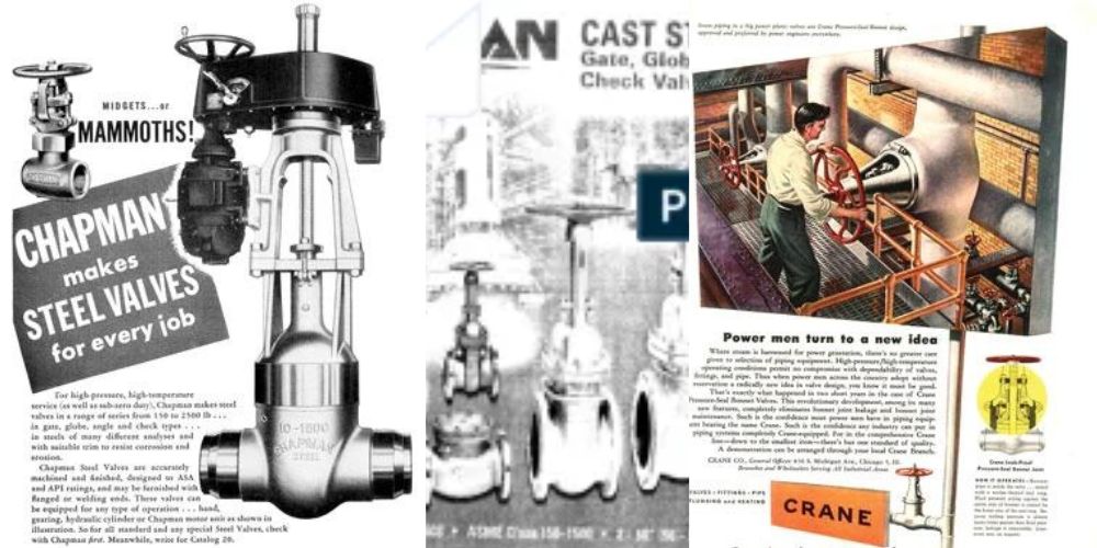 quá trình lịch sử van cổng phát triển