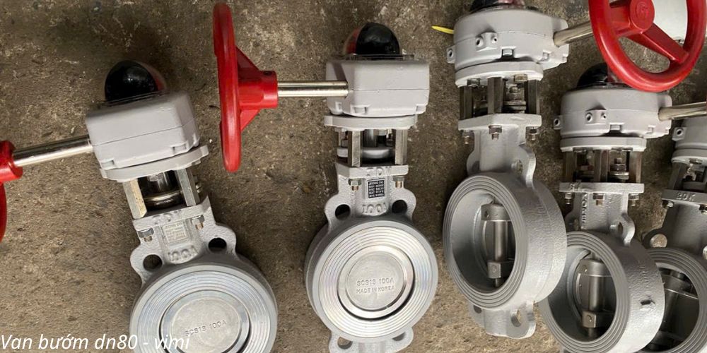 Tìm hiểu van bướm DN80 là gì van bướm dn80 tay quay