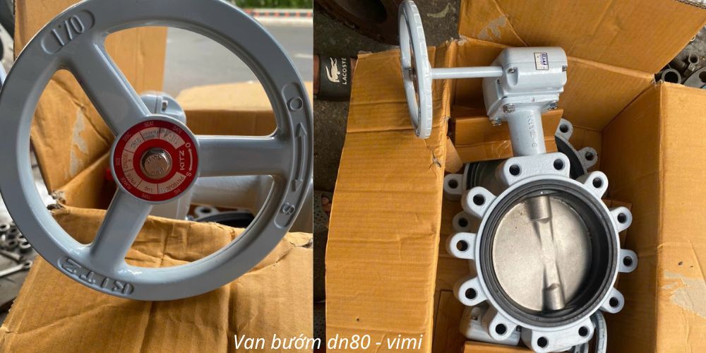 Tìm hiểu van bướm DN80 là gì van bướm dn80 tai bích