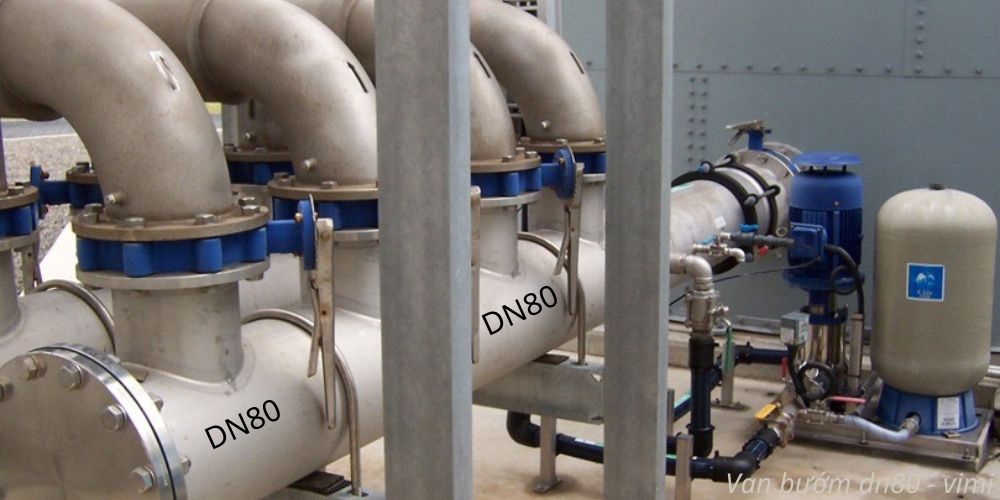 Tìm hiểu van bướm DN80 là gì van bướm dn80 lắp ống phi bao nhiêu