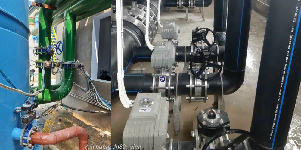 Tìm hiểu van bướm DN80 là gì ứng dụng của van bướm dn80