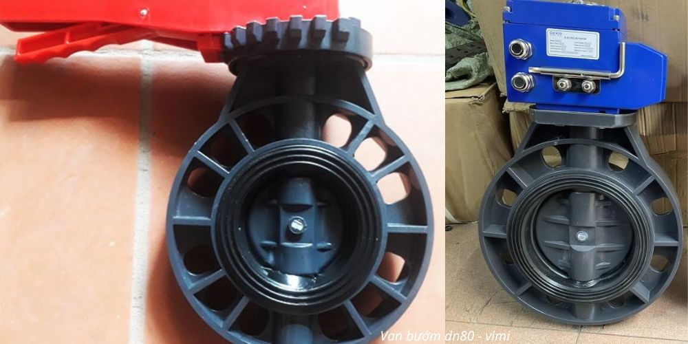 Tìm hiểu van bướm DN80 là gì van bướm dn80 nhựa